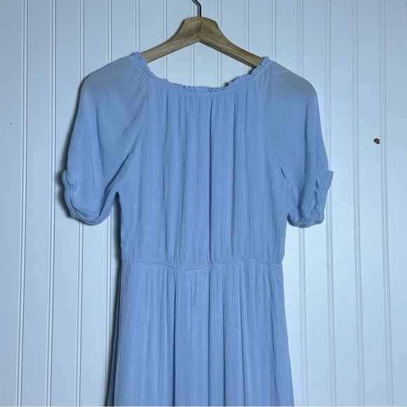 HELLO MOLLY HIGH ABOVE THE CLOUDS MIDI DRESS BLUE SIZE 6 - Picture 13 of 15